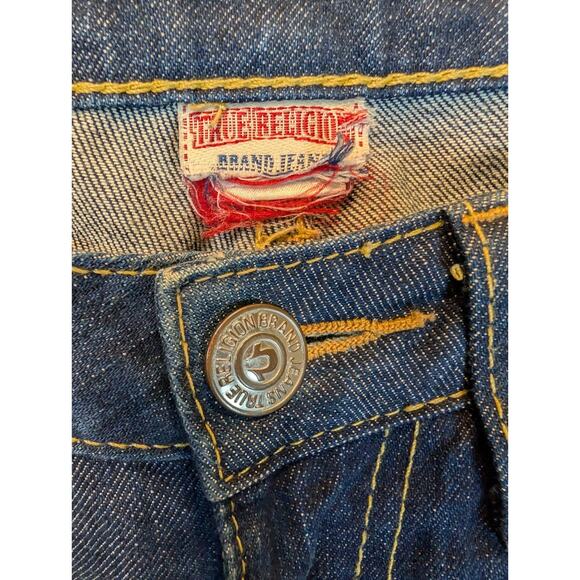 True Religion Johnny Women's Bootcut Flair Leg Size 29x34 (Missing Sz Tag) Y2K - Picture 6 of 8